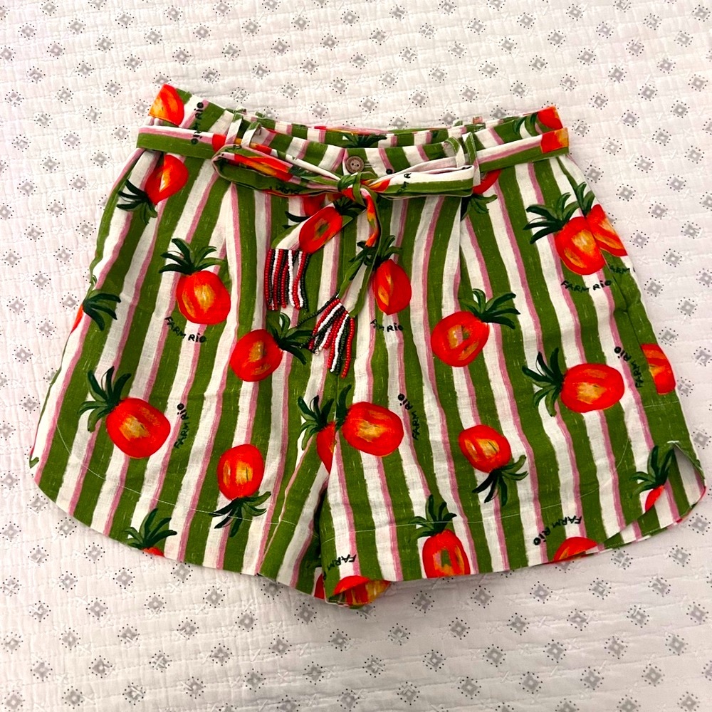 Farm Rio linen shorts